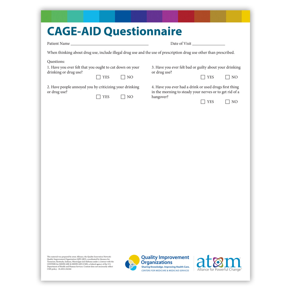 CAGE AID Questionnaire Resourcehub Exchange