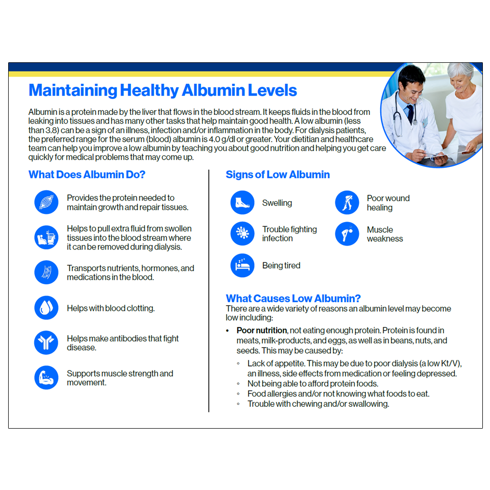 healthy albumin levels
