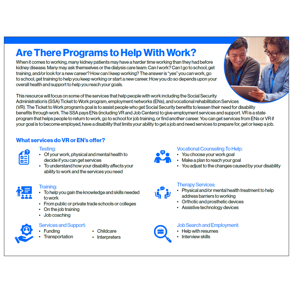 programs to help with work