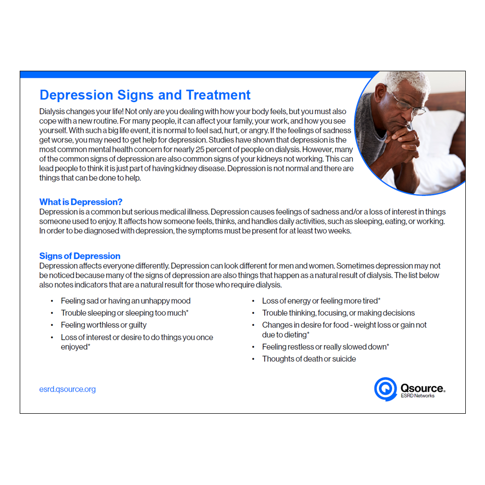 depression handout