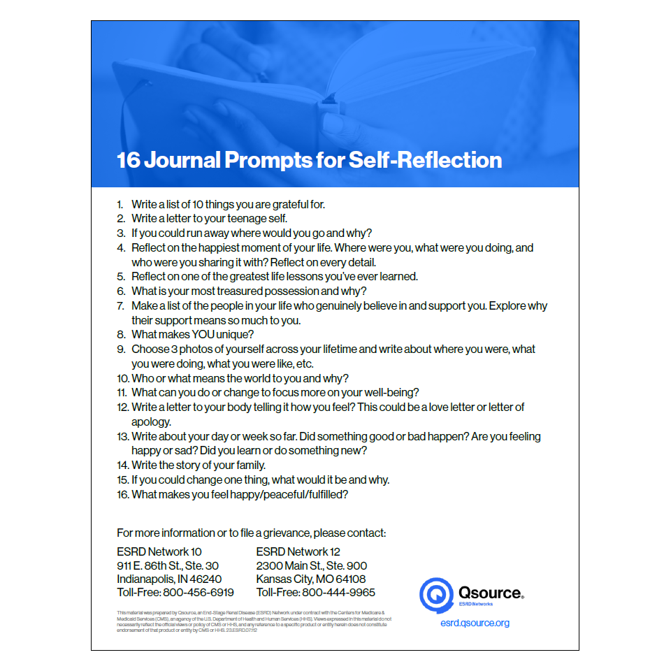 self reflection journal