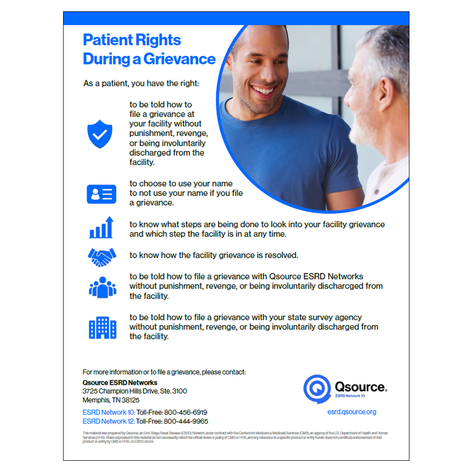 patient rights during a grievace