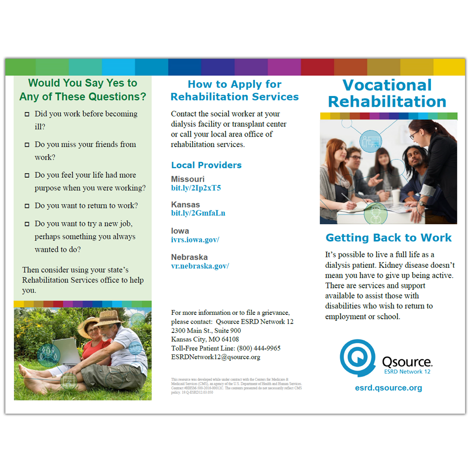 NW 12 Vocational Rehabilitation Brochure Resourcehub Exchange