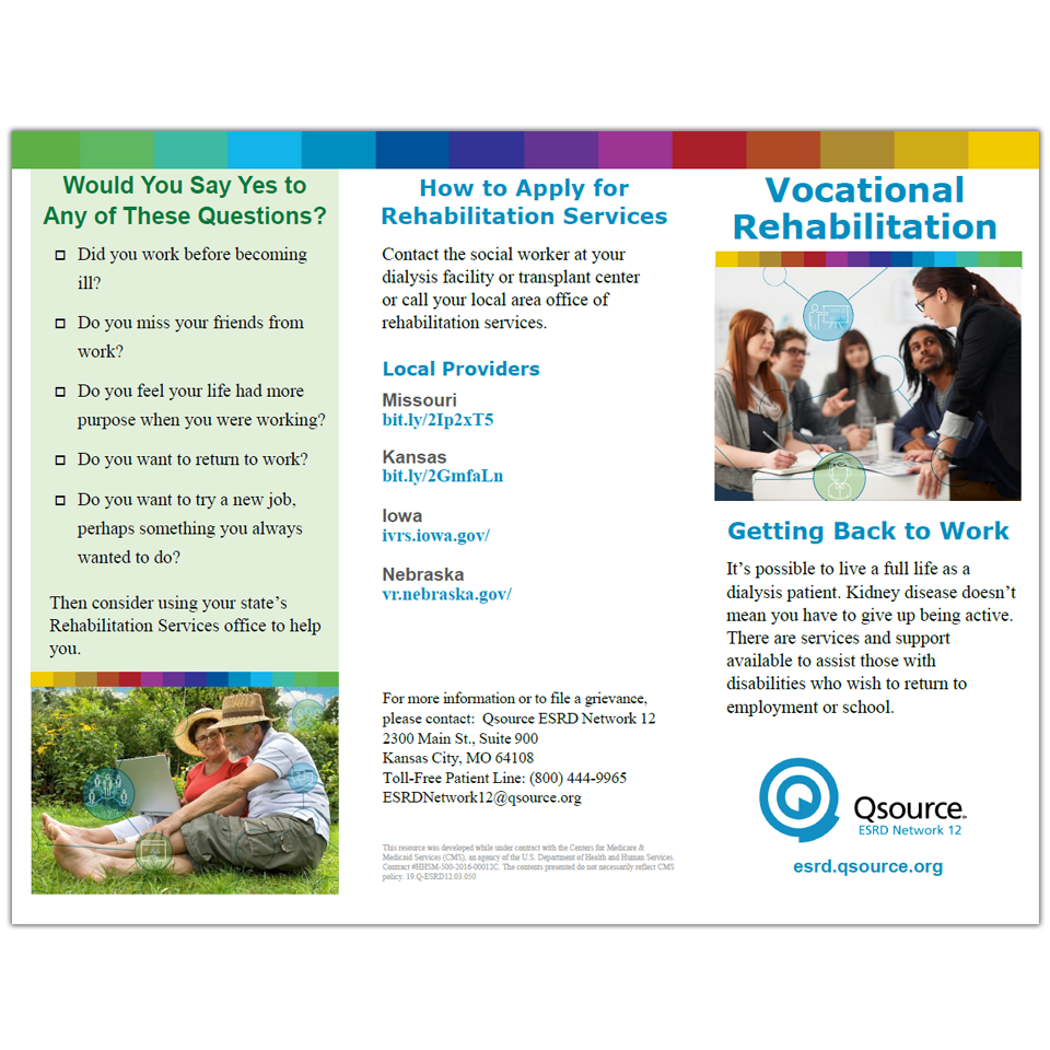 NW 12 Vocational Rehabilitation Brochure Resourcehub Exchange