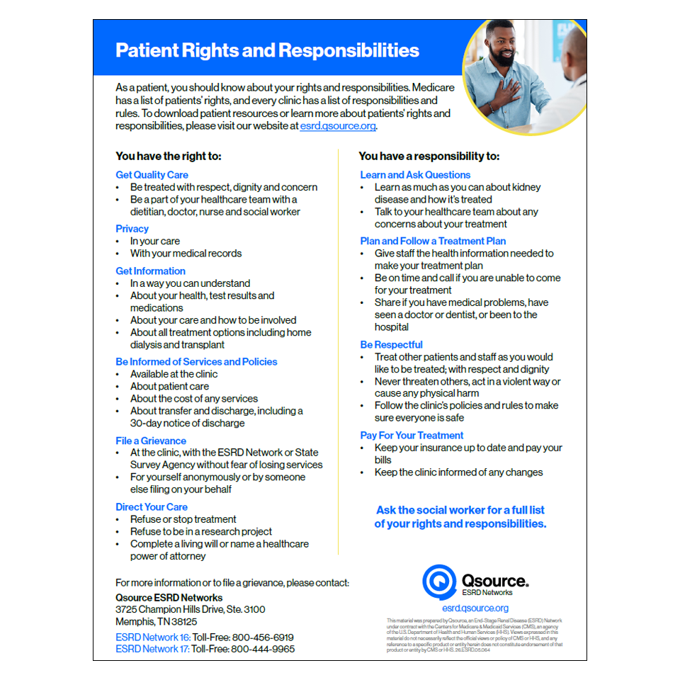 patient rights and responsibilities
