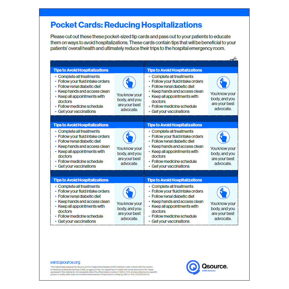 reducing hospitalizations