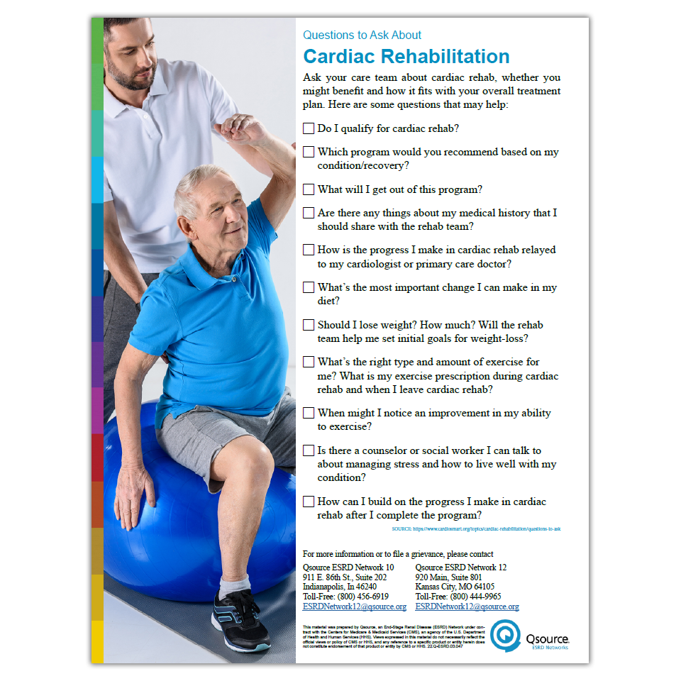 cardiac rehab questions