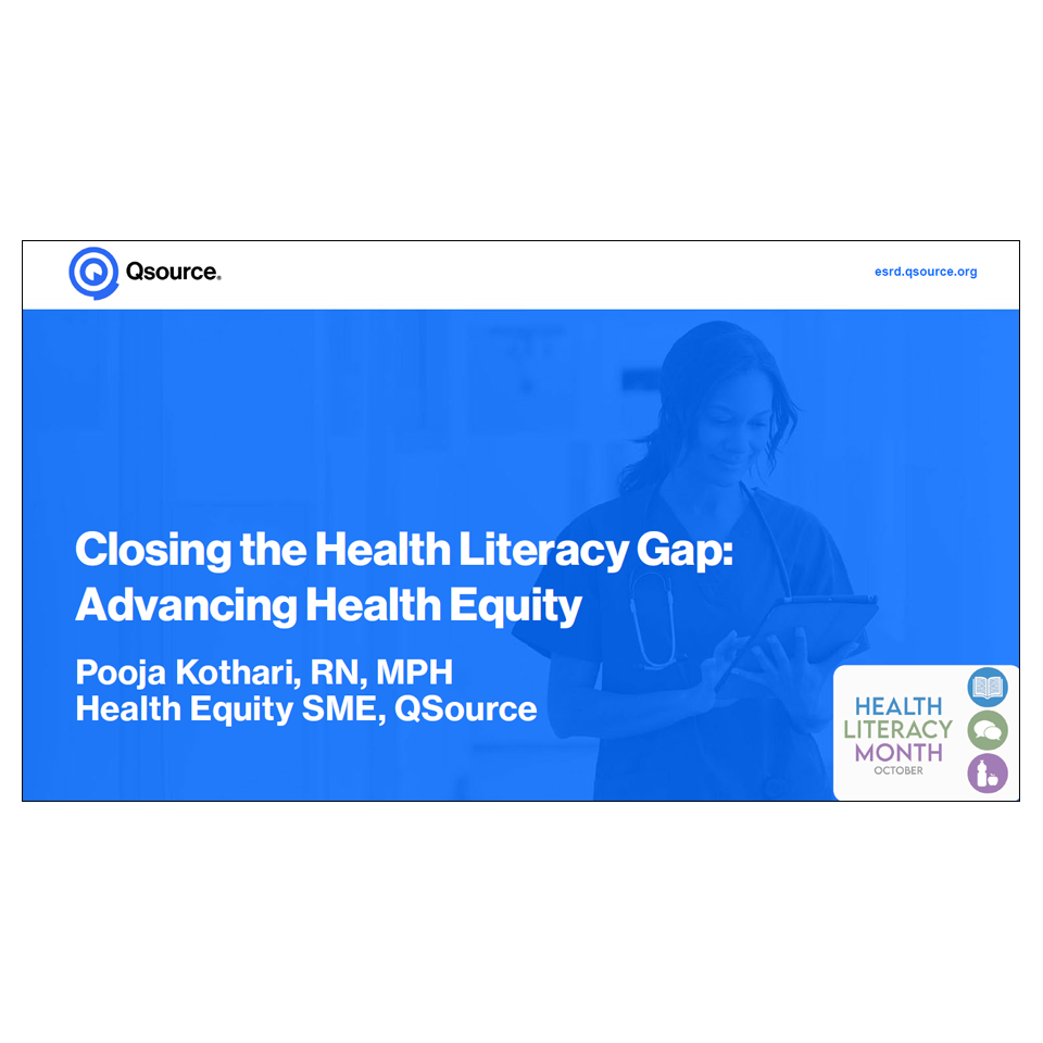 health literacy ppt