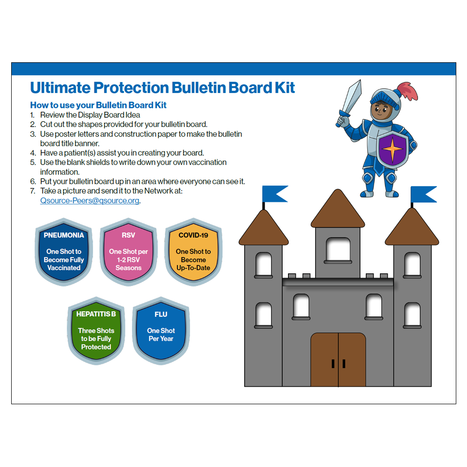 vaccination bulletin board kit