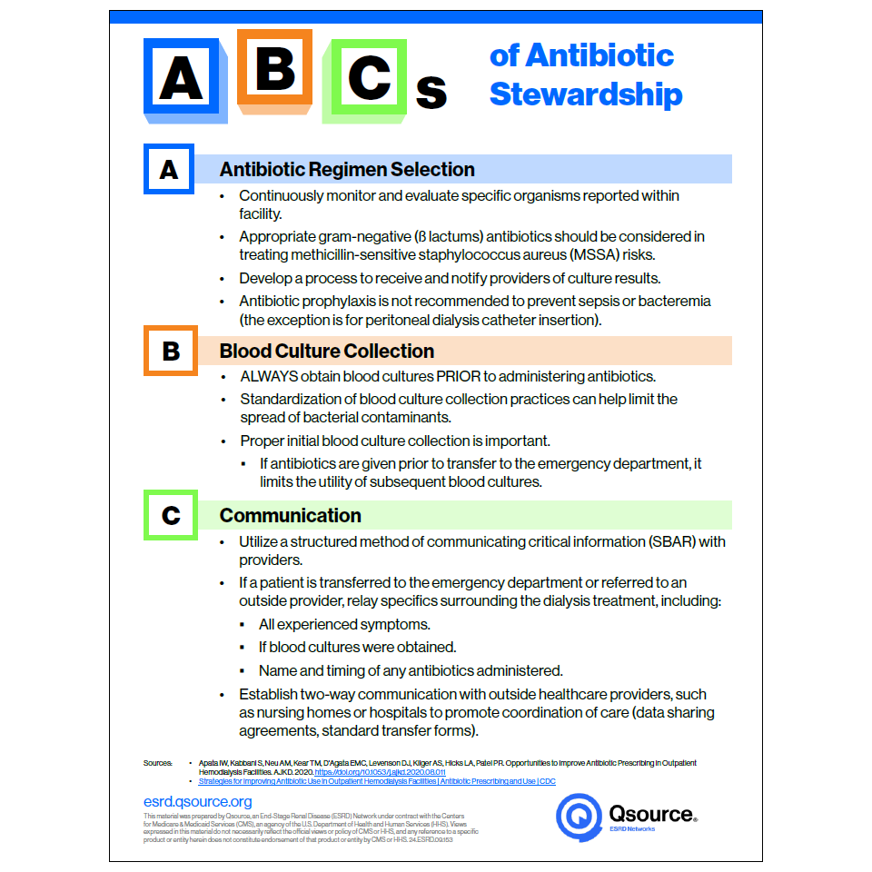 antibiotic stewardship handout