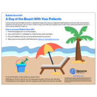 A Day at the Beach Bulletin Board Kit