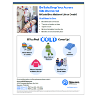 Be Safe: Keep Your Access Site Uncovered