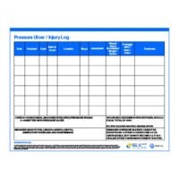 Pressure Ulcer/Injury Log