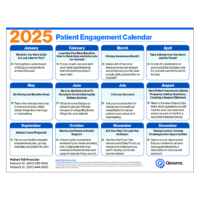 2025 Patient Engagement Calendar