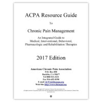 ACPA Resource Guide to Chronic Pain Management