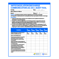 Anticoagulation Discharge Communication