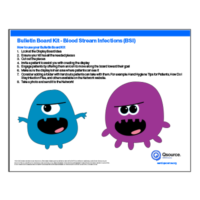 Blood Stream Infection Bulletin Board Kit