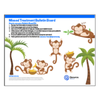 Missed Treatment Bulletin Board Kit