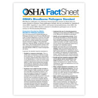 OSHA Bloodborne Pathogens Standard
