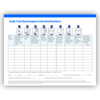 Audit Tool: Hand Hygiene with Hand Sanitizer