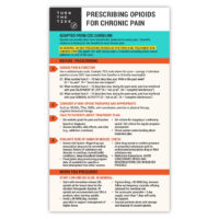 Turn the Tide - Prescribing Opioids for Chronic Pain