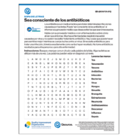QIO | Antibiotics Aware Word Search (Spanish)