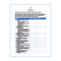 ISDH Wound Care Assessment Tool