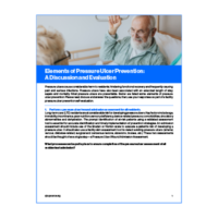 Elements of Pressure Ulcer Prevention