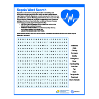 Sepsis Word Search