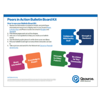 Peers in Action Bulletin Board Kit