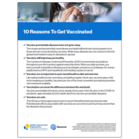 QIO | 10 Reasons To Get Vaccinated