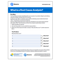QIO | What Is Root Cause Analysis?
