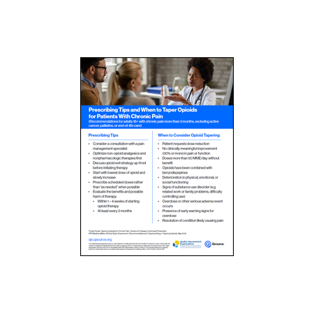 Prescribing Tips and When to Taper Opioids