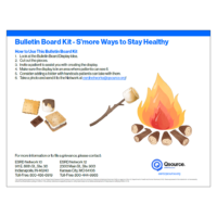 Stay Healthy Bulletin Board Kit