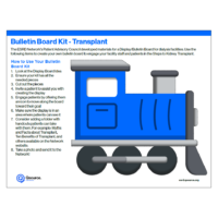 Transplant Bulletin Board Kit