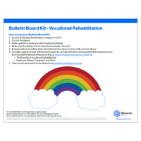 Vocational Rehabilitation Bulletin Board Kit