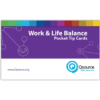 Work and Life Balance Pocket Tip Cards