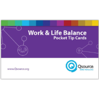 Work and Life Balance Pocket Tip Cards